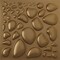 Ekena Millwork 19 5/8in. W x 19 5/8in. H Shale EnduraWall Decorative 3D Wall Panel Covers 2.67 Sq. Ft. WP20X20SLCGH - alternate 1